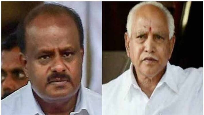 Yeddyurappa's chek Kumaraswamy government Yeddyurappa's chek Kumaraswamy government