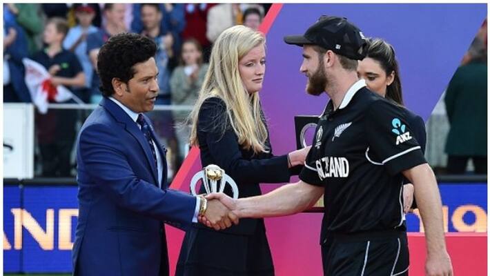 Kane Williamson reaction after player of the tournament Kane Williamson reaction after player of the tournament