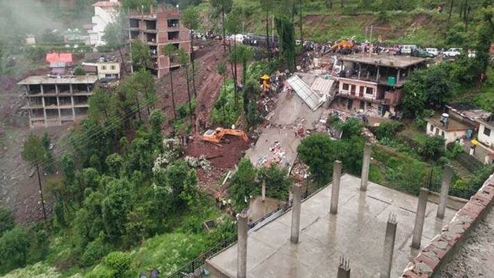 Himachal building collapse... Army jawan 13 people killed