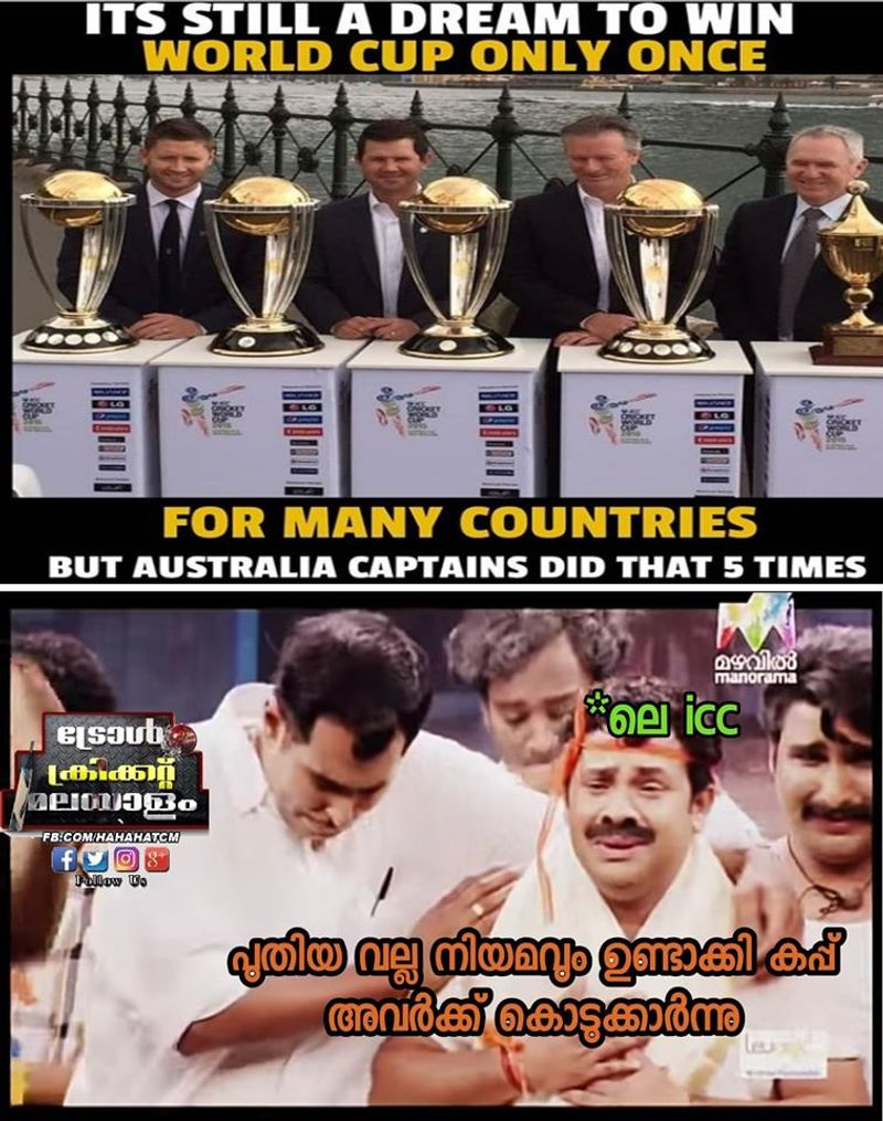 icc worldcup final troll said its a fate