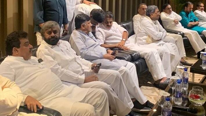 Karnataka Political Crisis Congress MLAs Shifted To Hotel Karnataka Political Crisis Congress MLAs Shifted To Hotel