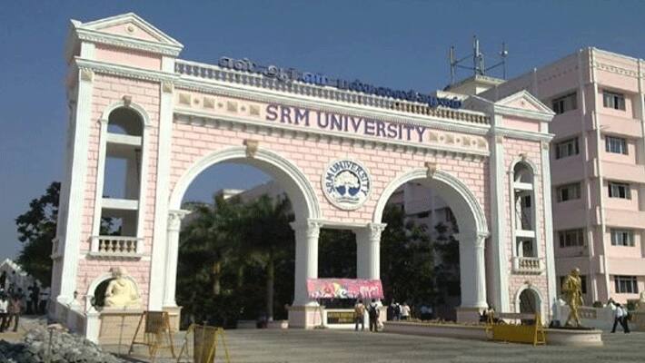 srm university student suicide