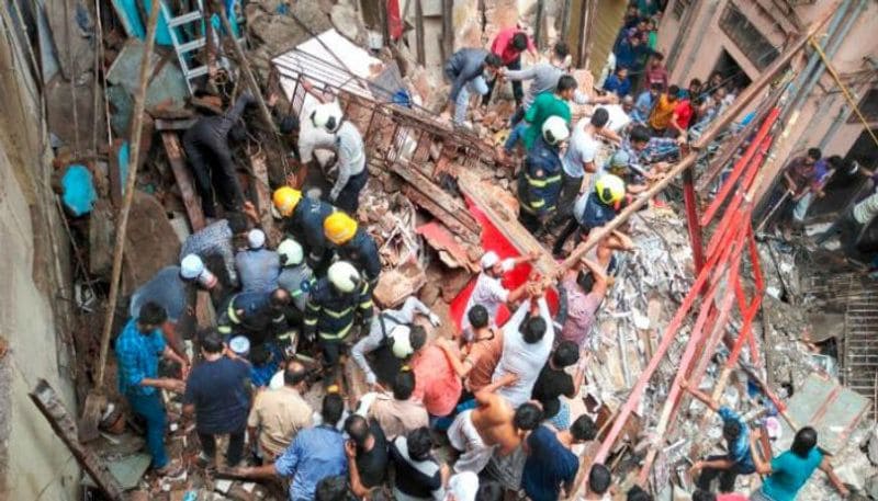The building with 21 flats collapsed at 3.40 am on Monday, when a three-storied building in Patel Compound area of the town partly collapsed. Most of the occupants were sleeping at the time of the mishap. Two civic officials have been suspended so far for their negligence. As reported earlier by Times Now, there were 150 residents in the building at the time of the incident.