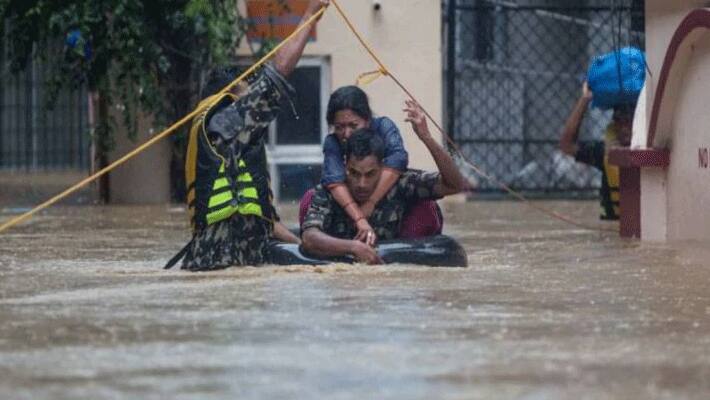 napal Floods and landslides...100 people kill