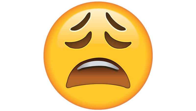 What you think: A whining emoji || What it actually means: While the resemblance to our sleep-deprived faces is uncanny, the emoji shows how tired you are at the moment.