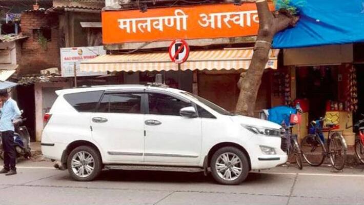 Mumbai mayors toyota innova car fined 10k for no parking Mumbai mayors toyota innova car fined 10k for no parking