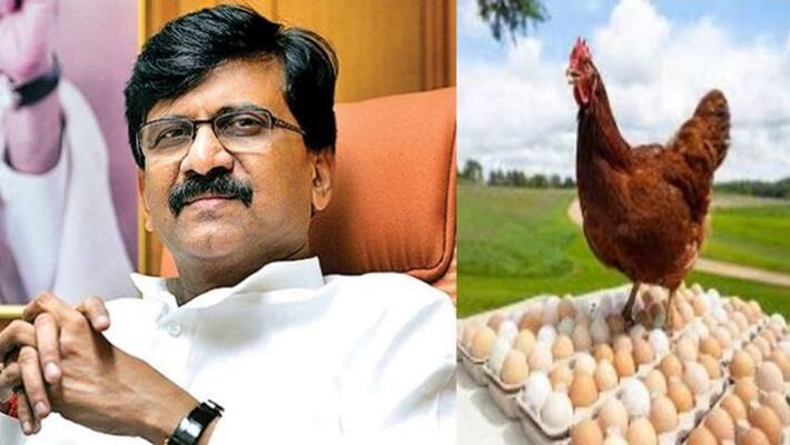 Sivasena m.p. request to announce as egg and chicken are non veg Sivasena m.p. request to announce as egg and chicken are non veg