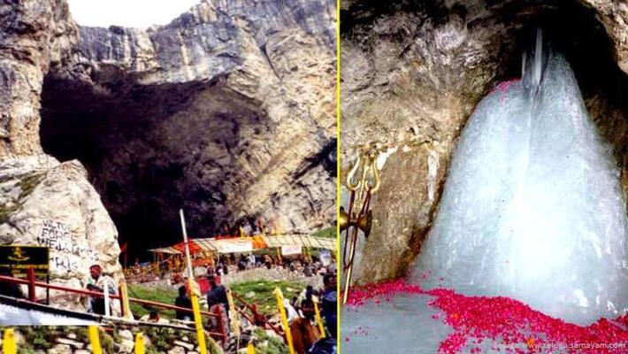 2 lakh people in amarnath tempel darshan 2 lakh people in amarnath tempel darshan