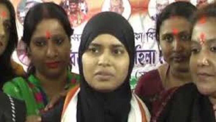 BJP leader Ishrat Jahan forced to vacate her house for reciting Hanuman Chalisa BJP leader Ishrat Jahan forced to vacate her house for reciting Hanuman Chalisa