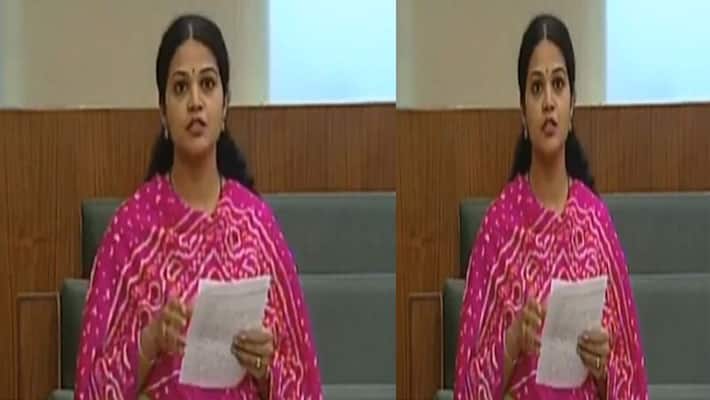 tdp mla adireddy bhavani discuss about asha workers issues in assembly