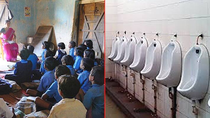 No Toilet Facility in Government School in Devarahipparagi in Vijayapura District No Toilet Facility in Government School in Devarahipparagi in Vijayapura District