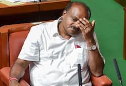 Rebel MLA reached in Delhi but assembly speaker asked kumaraswamy government to prove majority today
