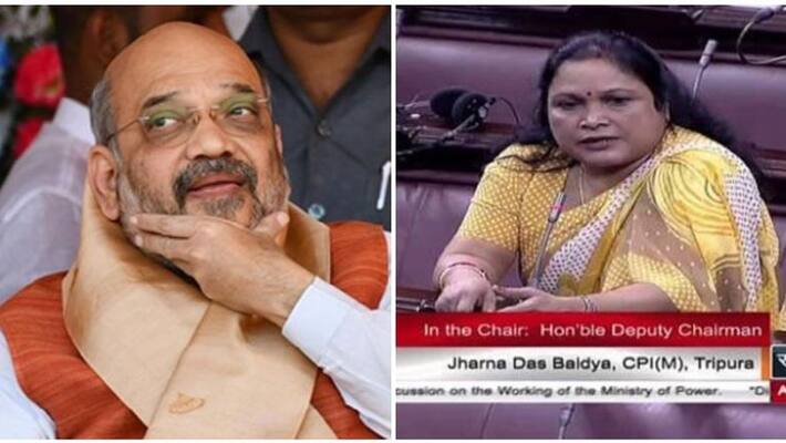 Tripura Cpm mp slam bjp leader amith sha Tripura Cpm mp slam bjp leader amith sha