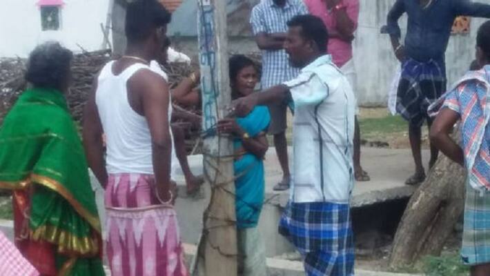 lady punished for love matter for her son in virudhachalam lady punished for love matter for her son in virudhachalam