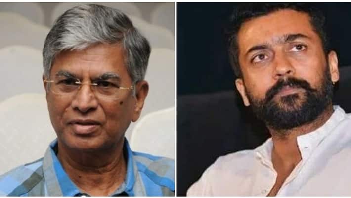 Director S.A. Chandrasekar support to actour surya Director S.A. Chandrasekar support to actour surya