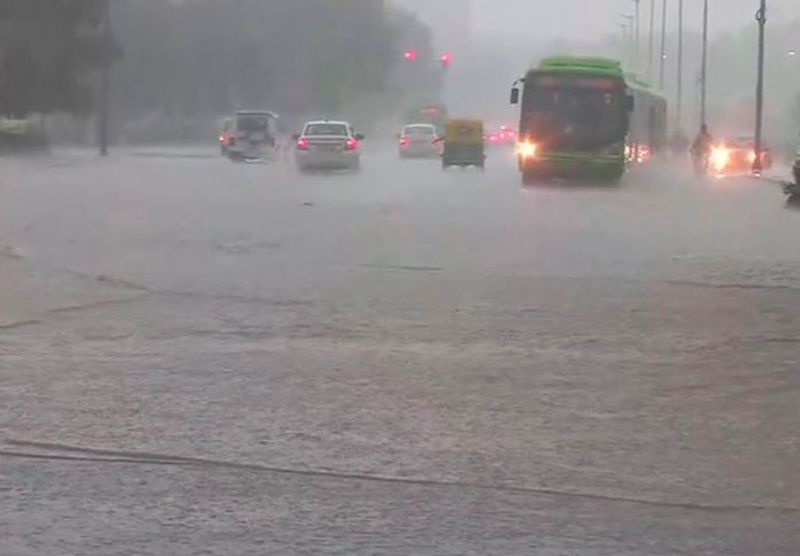 Delhi received heavy rainfall showers to continue till Tuesday bsm