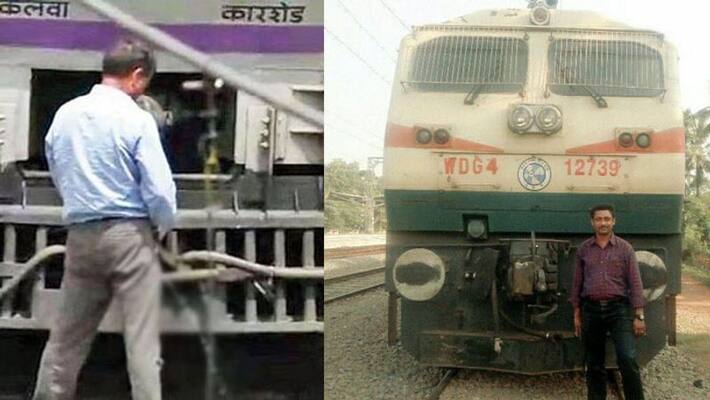loco pilot facebook note went viral after visuals of loco pilot urinates in railway track went viral loco pilot facebook note went viral after visuals of loco pilot urinates in railway track went viral