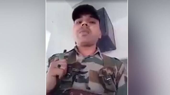 army jawan video goes viral on social media accusing wife of officers army jawan video goes viral on social media accusing wife of officers