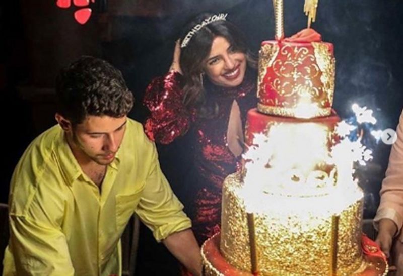 priyanka chopra birthday celebration