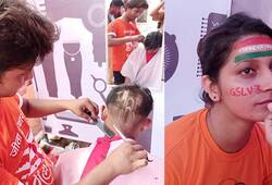 Chandrayan 2:  GSLV- MkIII-M1 haircut trends in Varanasi