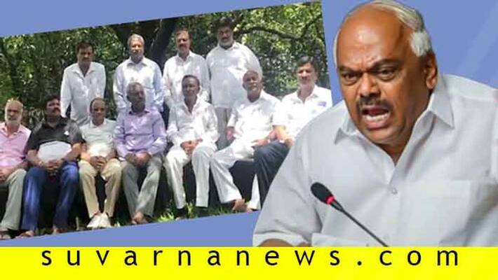 Rebel MLA Shivaram hebbar in Yellapur House Rebel MLA Shivaram hebbar in Yellapur House