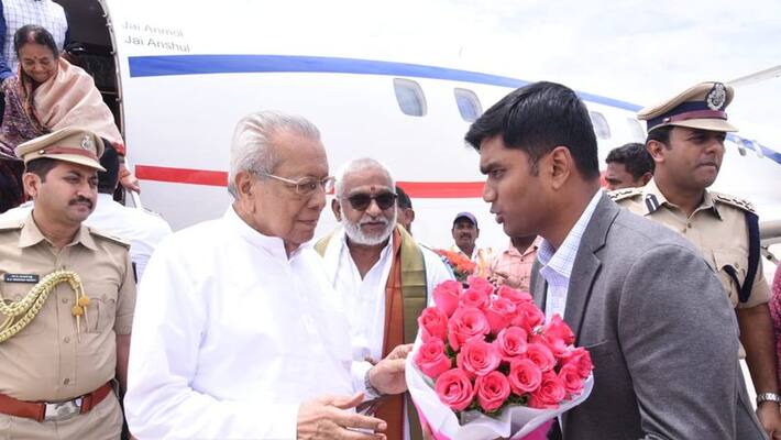 Hon'ble Governor designate of Andhra Pradesh Biswa Bhushan Harichandan visits tirumala Hon'ble Governor designate of Andhra Pradesh Biswa Bhushan Harichandan visits tirumala