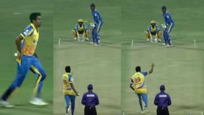 ashwins bizarre bowling again in tamilnadu premier league ashwins bizarre bowling again in tamilnadu premier league