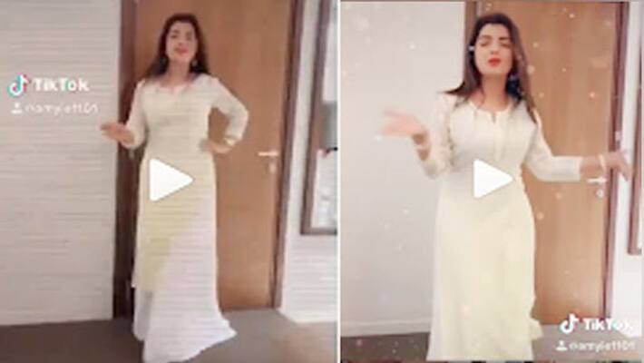 Bhojpuri Actress Aamrapali dubey dance video viral Bhojpuri Actress Aamrapali dubey dance video viral