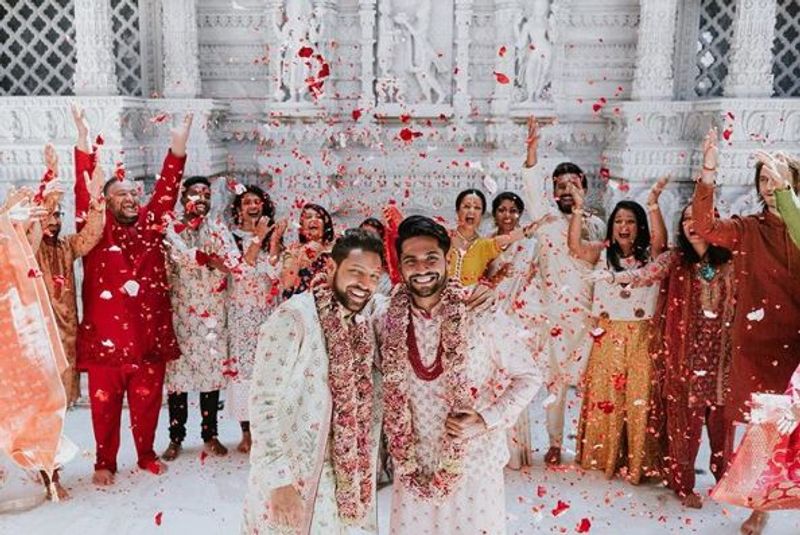 This NRI gay couple from America had the most stylish wedding ever