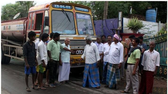 3 tanker lorrys recovery confiscated by Borewell 3 tanker lorrys recovery confiscated by Borewell