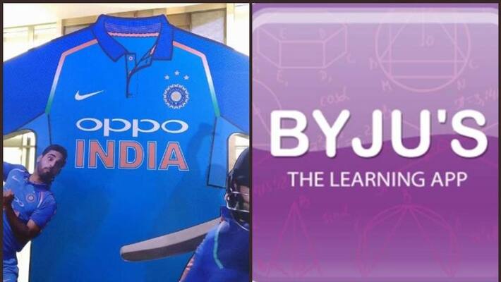 Byjus app replace oppo on india jersey Byjus app replace oppo on india jersey