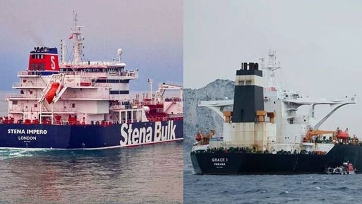 Iranian President Hassan Rouhani hits about oil tanker exchange Iranian President Hassan Rouhani hits about oil tanker exchange