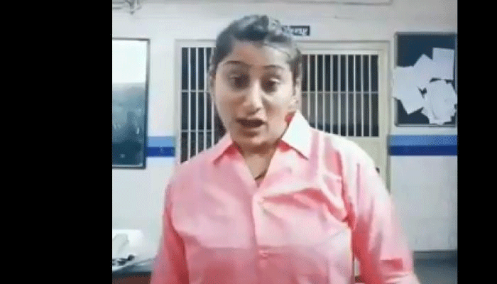 Woman Cop Suspended For Dancing In Police Station Woman Cop Suspended For Dancing In Police Station