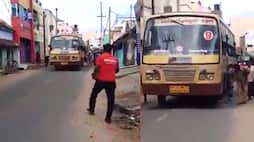 Tamil Nadu: Bus brakes fail in Dindigul Zomato delivery guy bystanders avert major accident