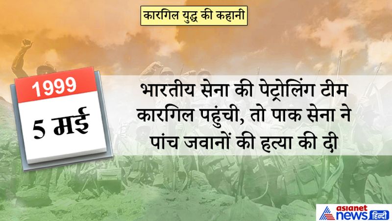 चरवाहों से मिली सूचना की पुष्टि के लिए 5 मई को जब भारतीय जवानों की छोटी टुकड़ी वहां पहुंची तो पाकिस्तानियों ने बिना चेतावनी के उनपर हमला कर दिया। जिसमें पांच भारतीय जवान शहीद हो गए।