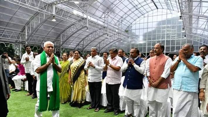 BJP MP Srinivas Prasad Unhappy on high command over 3 dcm for Karnataka BJP MP Srinivas Prasad Unhappy on high command over 3 dcm for Karnataka
