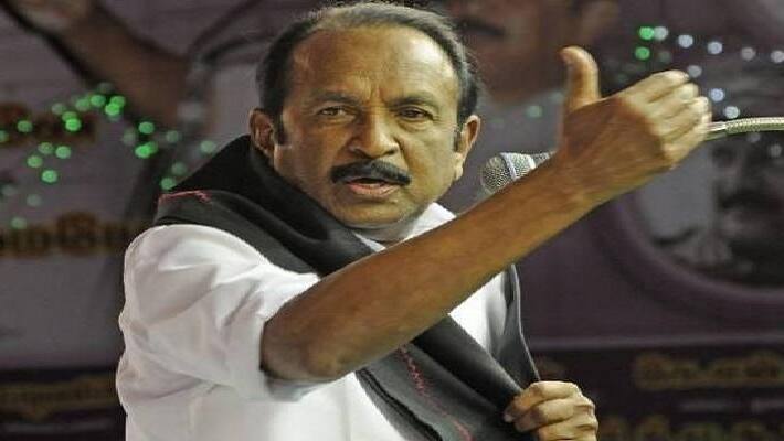 The Modi-led government is carrying out the destruction of Vaiko's speech The Modi-led government is carrying out the destruction of Vaiko's speech