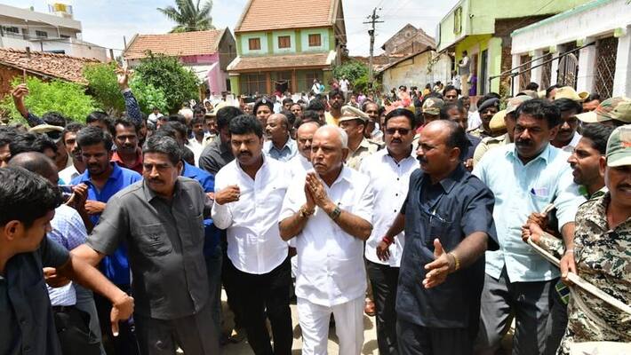 4 BJP Team Survey in Karnataka Flood hit Areas 4 BJP Team Survey in Karnataka Flood hit Areas