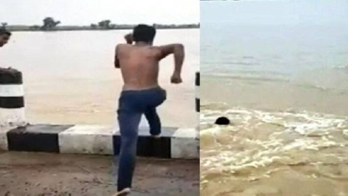 Bihar boy dies in flood water while doing tiktok video Bihar boy dies in flood water while doing tiktok video