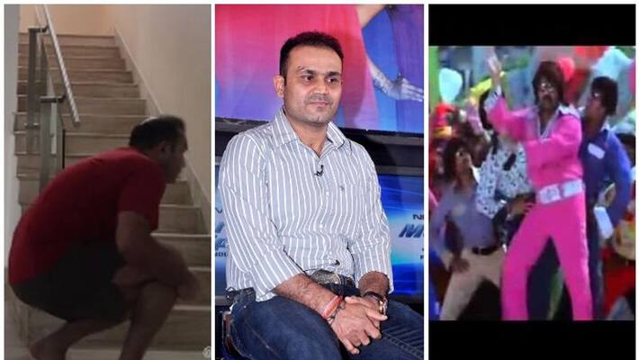 sehwag dancing for chettikulangara song sehwag dancing for chettikulangara song