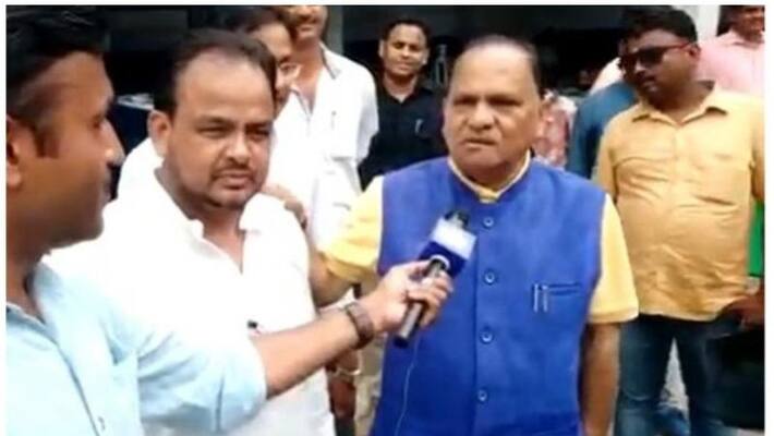 BJP Minister of raging Muslim MLA BJP Minister of raging Muslim MLA
