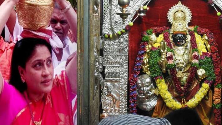 telangana congress leader vijayashanthi to offer prayers at lal darwaja mahankali telangana congress leader vijayashanthi to offer prayers at lal darwaja mahankali