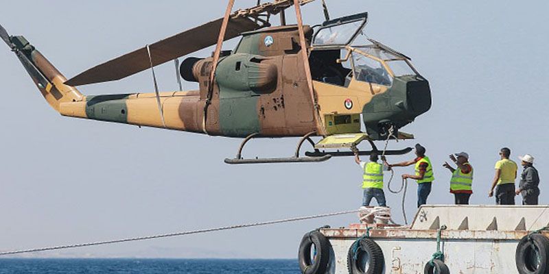 You can now swim among tanks at Jordan's underwater military museum