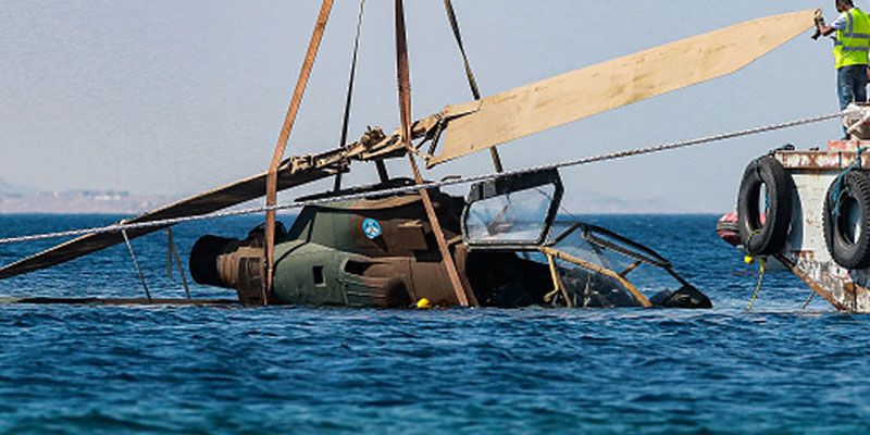 You can now swim among tanks at Jordan's underwater military museum