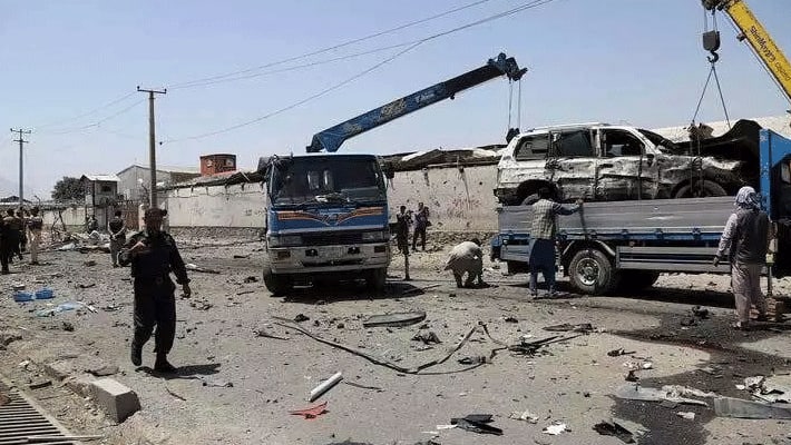 US airstrikes...20 Taliban killed