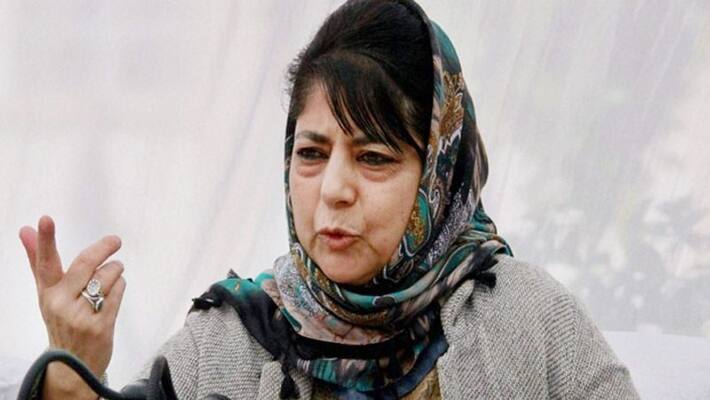 PDP leader mehbooba mufti against central government speak on 35A PDP leader mehbooba mufti against central government speak on 35A