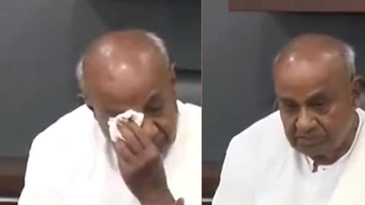 Karnataka Former PM Deve Gowda explains why Congress JDS coalition government collapsed Karnataka Former PM Deve Gowda explains why Congress JDS coalition government collapsed