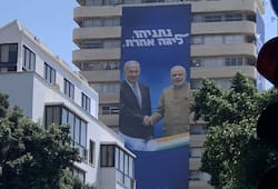PM Modi cut out is being used in israel election
