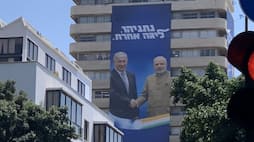 PM Modi cut out is being used in israel election