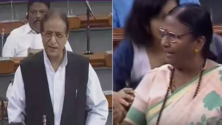 Azam khan say sorry to bjp mp rama devi in loksabha front of speaker Azam khan say sorry to bjp mp rama devi in loksabha front of speaker